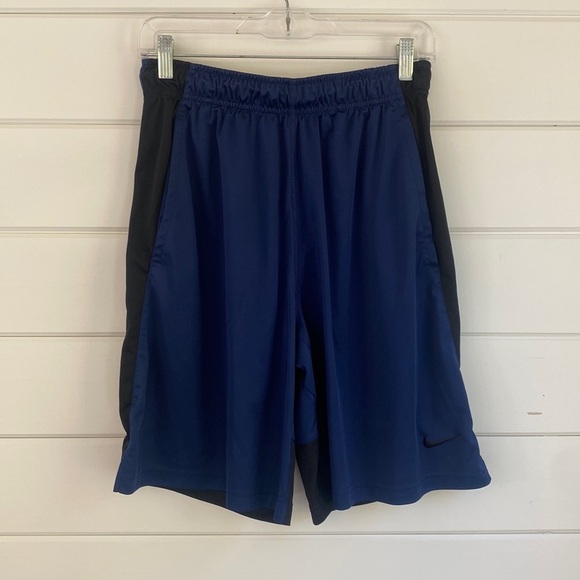 Nike Shorts Nike Dark Royal Blue Drifit Basketball Shorts With
